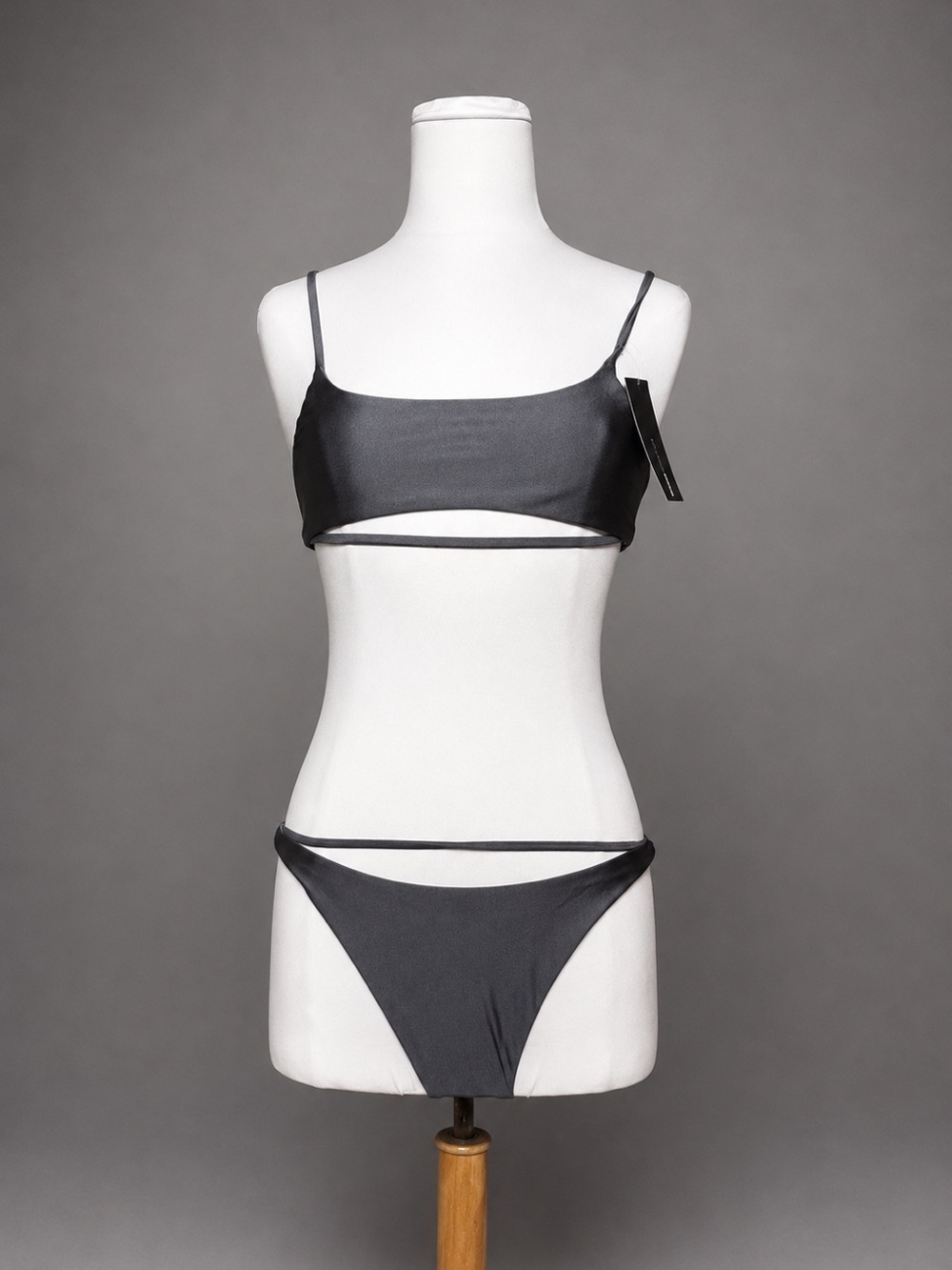 NWT Fashion Nova Large Gray In The Tanning Mood Bikini